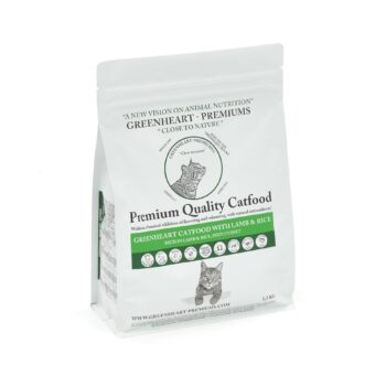 Greenheart lamb/rice katten voeding
